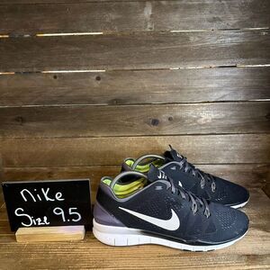 Womens Nike Free TR Fit 5.0 Black Athletic Training Sneakers‎ Shoes Size 9.5 M